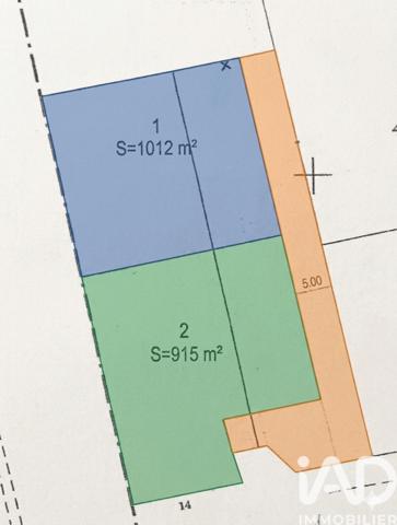 Terrain à vendre 1 915 m² Avignon