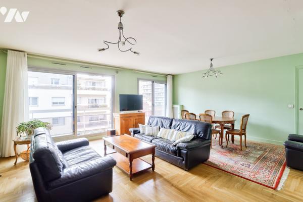 Daumesnil : appartement de 5 pièces 102,3m² avec balcons