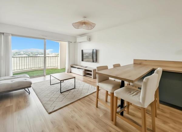 Appartement 2 pièces de 46 m² avec terrasse, parking et cave ? Résidence de standing