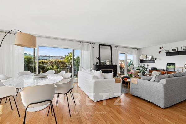 Appartement d’exception – Terrasse panoramique de 90 m² – Aux portes de Paris
