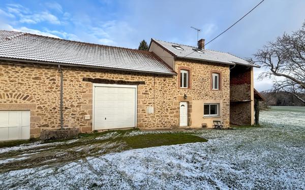 Maison à vendre    3 pièces •  La Jonchère-Saint-Maurice