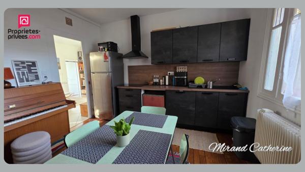 Maison rénovée 100 m² avec jardin et parking