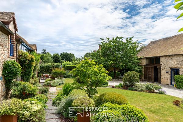 Elégante maison en pierre avec studio indépendant