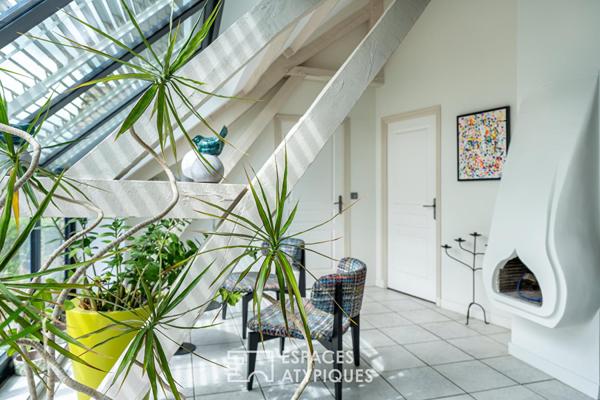 Elégante maison en pierre avec studio indépendant