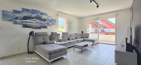 Appartement à vendre 3 pièces avec garage et cave - VILLAZ CENTRE (74370)