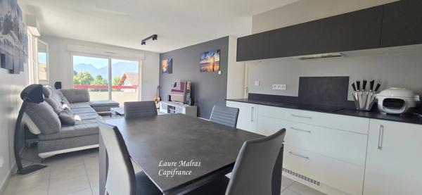 Appartement à vendre 3 pièces avec garage et cave - VILLAZ CENTRE (74370)