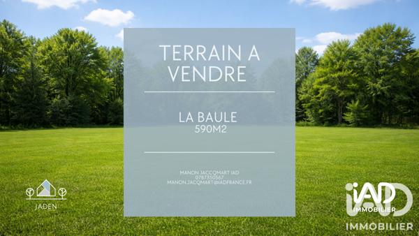 Terrain à vendre 590 m² La Baule-Escoublac