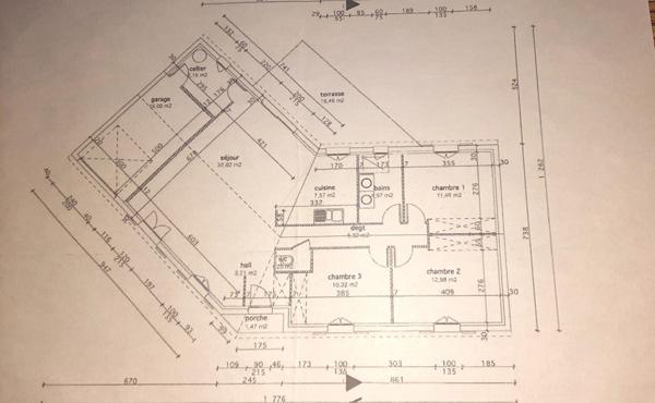 Maison Jonzac 4 pièce(s) 97 m2