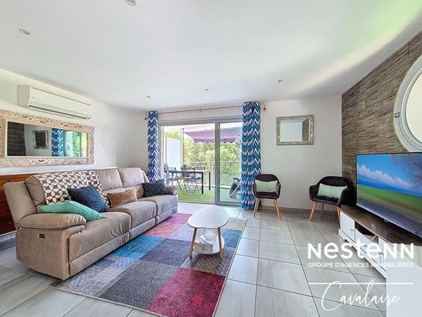 Appartement 3 pièces au calme au premier et dernier étage d'une copropriété intimiste