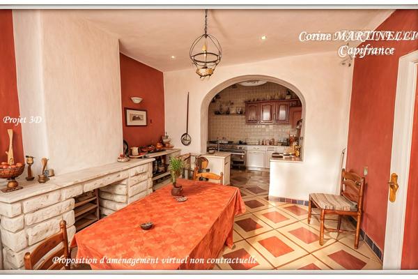 A vendre ASTAFFORT centre du village, maison 228 m² - Terrain de 717,00 m² - Garage