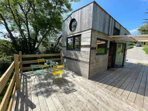 Crozon Morgat – Charmante Tiny House Avec Terrain Proche des Plus Belles Plages de la Presqu’Île