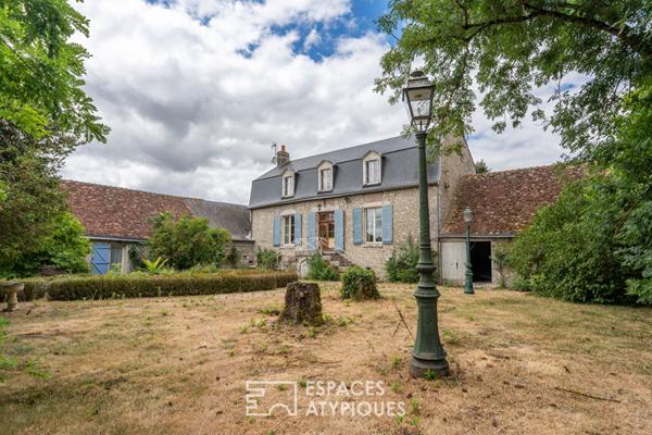 Ancienne maison vigneronne et ses communs aménagés