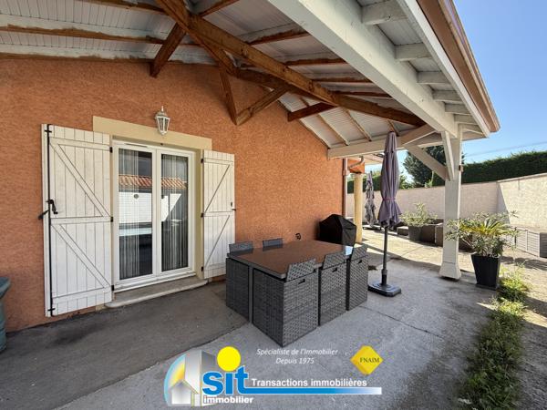 Villa100m² habitables avec piscine - CHONAS L'AMBALLAN