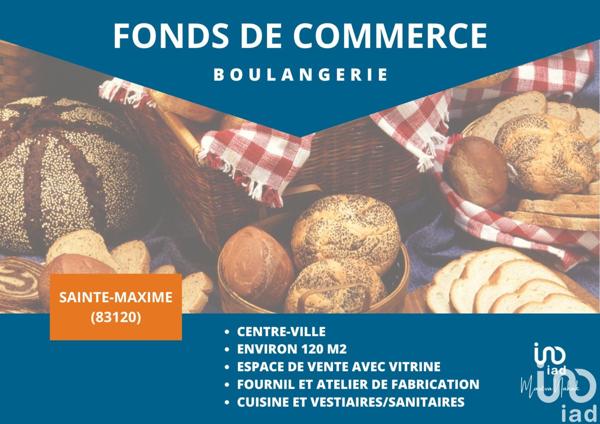 Boulangerie à vendre 120 m² Sainte-Maxime