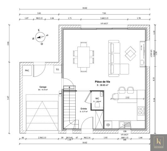 Maison 4 pièce(s) 3 chambre(s) 89 m²