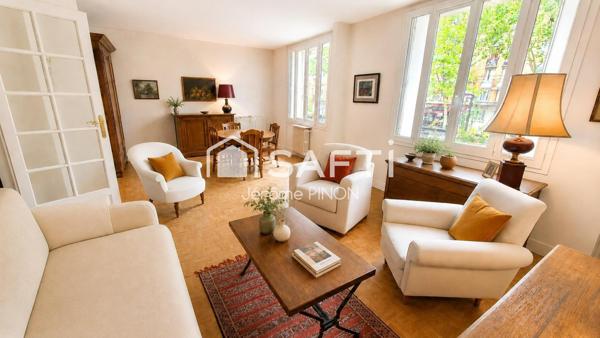 Appartement familial, traversant et lumineux