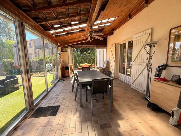 Mougins Cabrières Sud, villa 7P, jardin