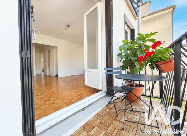 Appartement à vendre 2 pièces 49,47 m² Maisons-Alfort