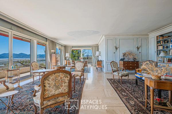 Villa sur le toit en front de mer avec Rooftop privatif et vue mer panoramique à Cannes