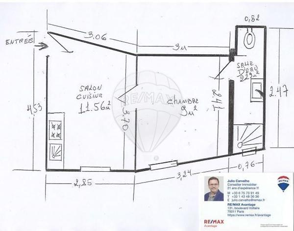 Appartement  en vente - 