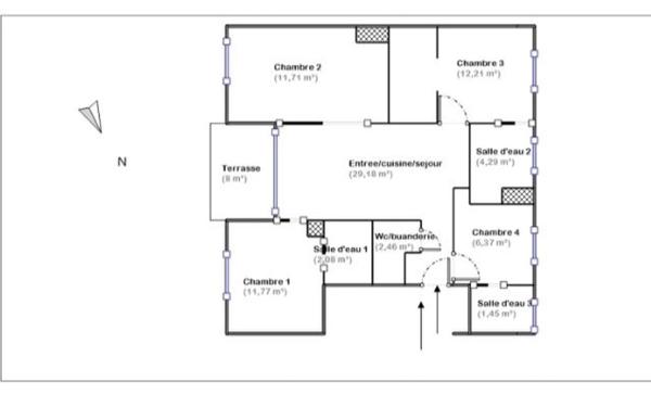 Appartement à vendre    5 pièces • 81,52 m2 Cannes
