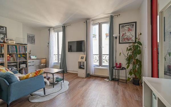 Appartement à vendre    2 pièces • 40 m2 Paris 18