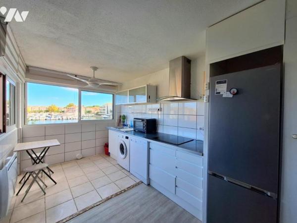 Saint Cyprien - T1bis vue marina