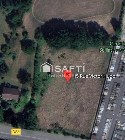 A vendre terrain constructible