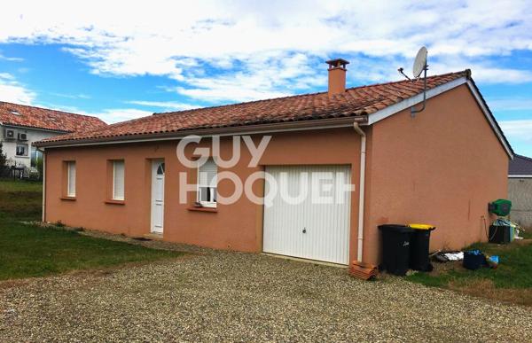 Maison Plain pied 4 chambres, Garage et Jardin clos