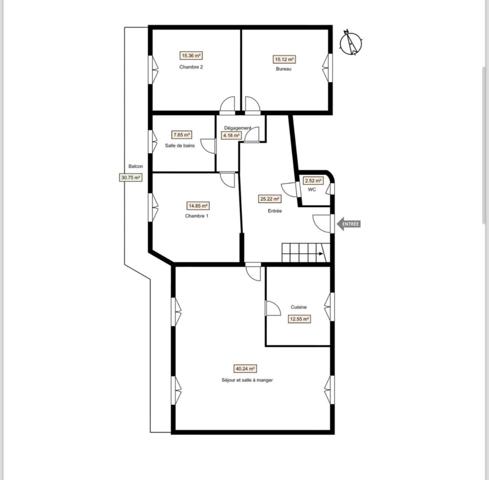 MAISON PROVENCALE VUE EPOUSTOUFLANTE - A REMETTRE AU GOUT DU JOUR.