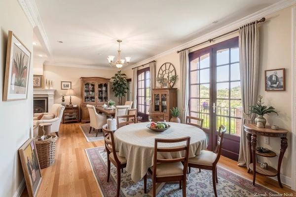 MAISON PROVENCALE VUE EPOUSTOUFLANTE - A REMETTRE AU GOUT DU JOUR.