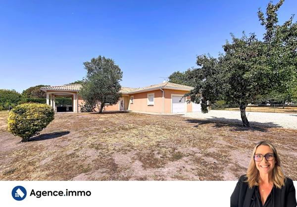 À vendre - Maison plain-pied, 6 pièces située à Saint-Ciers-sur-Gironde (33820)