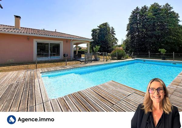À vendre - Maison plain-pied, 6 pièces située à Saint-Ciers-sur-Gironde (33820)