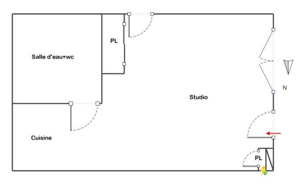 Aix-en-Provence (13100) T1 MEUBLE , Res PISCINE, 13510 EGUILLES