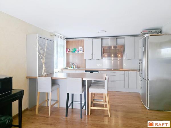 Carré de l’Habitat 77 m² ,3 chambres ,Jardin ,Garage double ,Scherwiller
