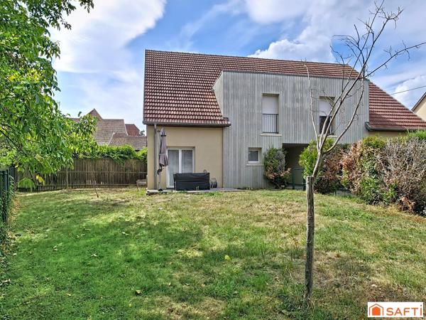 Carré de l’Habitat 77 m² ,3 chambres ,Jardin ,Garage double ,Scherwiller