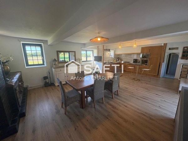 COUP DE CŒUR – PERLE RARE EN CAMPAGNE DE CHÂTILLON-SUR-INDRE ! 255 m² – 4 chambres – Terrain  6635 m²