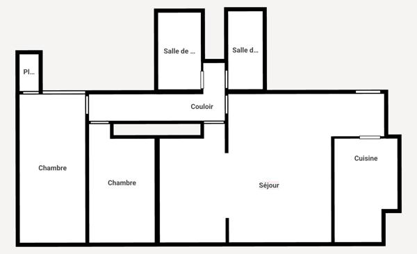 Appartement
         4 pièces
        - 95 m² Exclusivité 265 000 € *