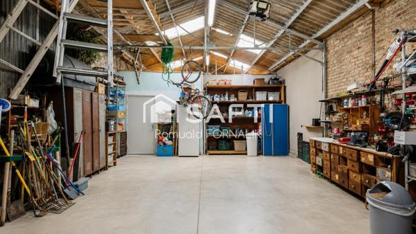 Maison familiale avec T2 loué et hangar à Arras