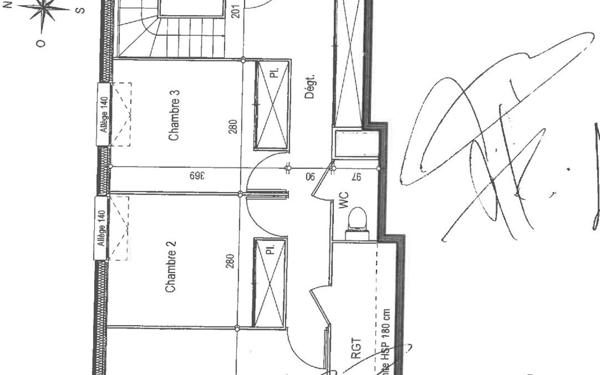 Appartement à louer    4 pièces • 92,60 m2 Toulouse