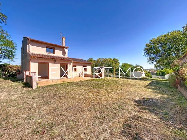 Montgiscard (31450) Montgiscard, maison 5 pièces 110 m2 env. avec sous-sol complet et annexe sise sur une parcelle de 1380m2.