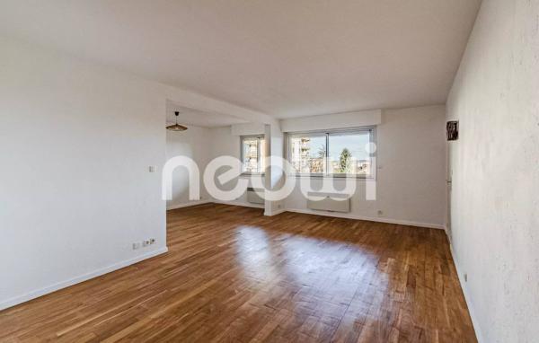 Appartement rénové 98m² dans résidence de standing
