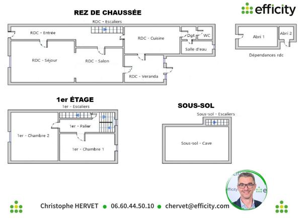 Maison 4 pièces - 96 m²