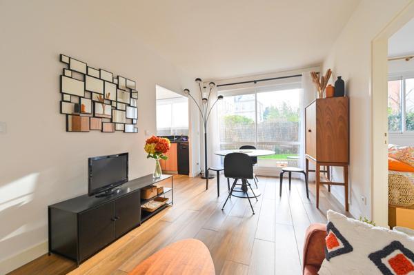 Appartement à vendre sur Charenton le pont 2 pièces en Rez-de-jardin