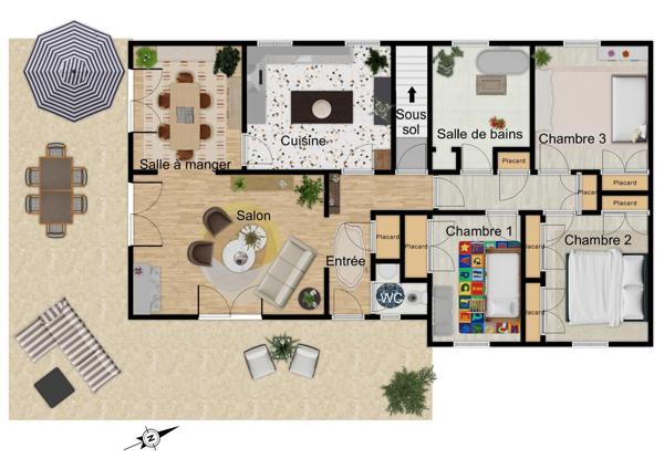 Maison 161 m² à Migné-Auxances 86440