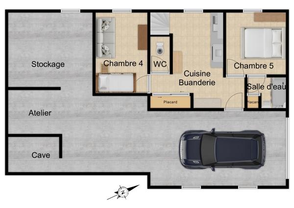 Maison 161 m² à Migné-Auxances 86440