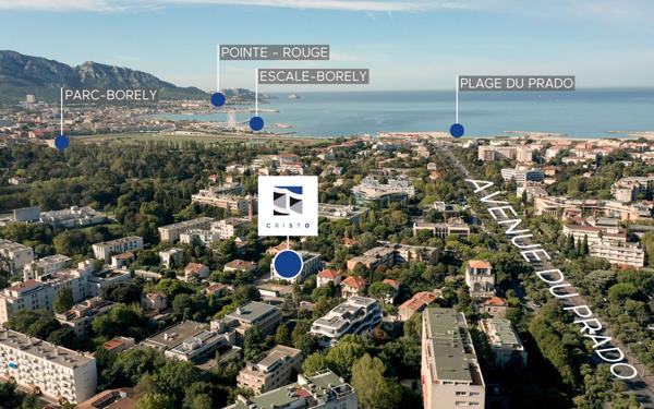 Appartement à vendre    5 pièces •  Marseille 8