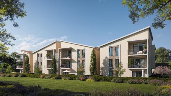 Valbonne – Élégant appartement neuf 3 pièces entouré de nature