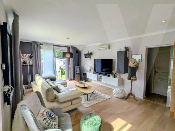 Maison de charme climatisée – 182 m² au sol – 4 chambres + 1 Bureau – Jardin plein sud - 44300 Nantes - Réf 294