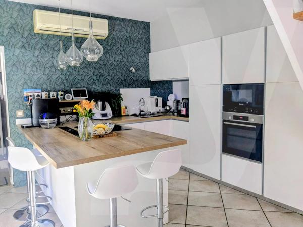 Maison de charme climatisée – 182 m² au sol – 4 chambres + 1 Bureau – Jardin plein sud - 44300 Nantes - Réf 294